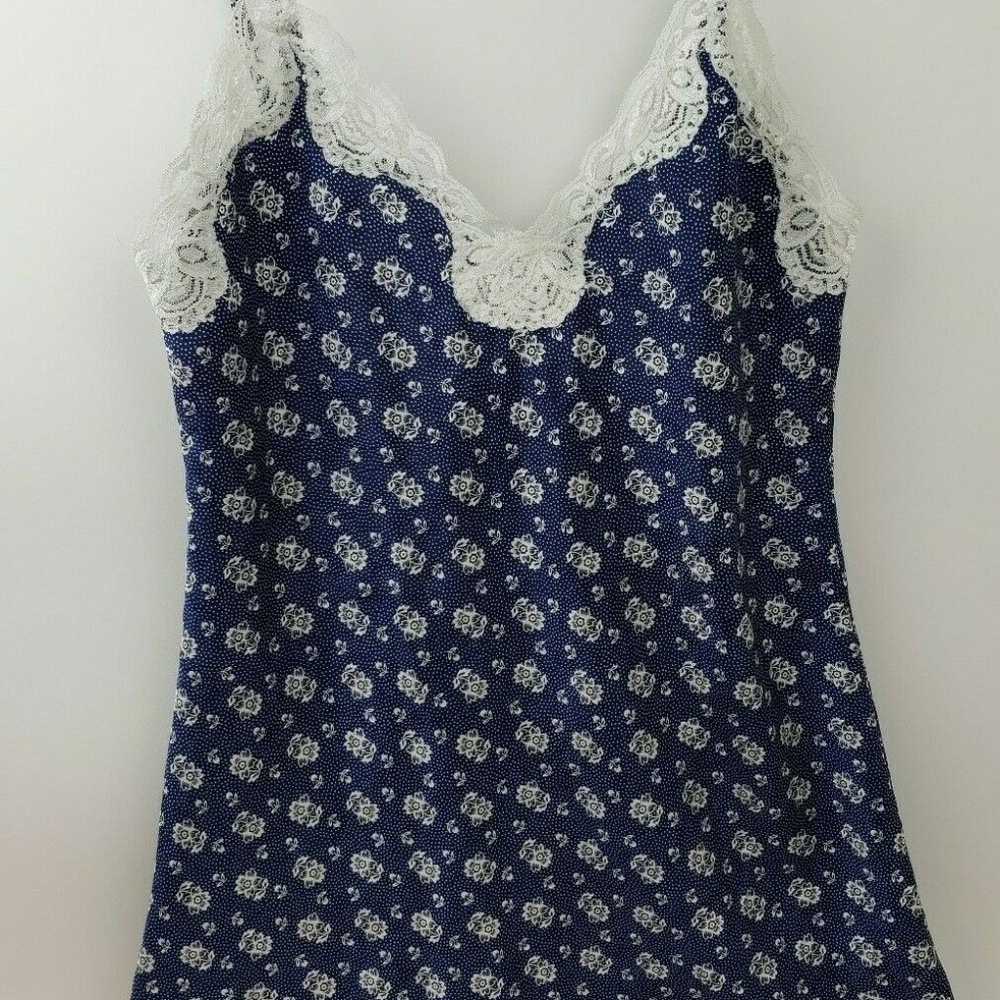 Victoria's Secret Gold Label Long Lacy Camisole